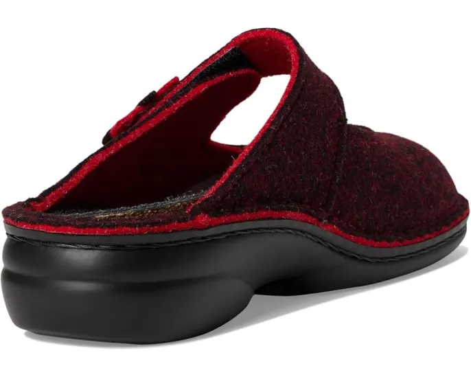 Клоги Finn Comfort Arlberg Barolo Doublefilz из шерсти с пробковой стелькой