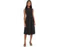 Платье Eileen Fisher Organic Cotton Pucker Calf Length из органического хлопка