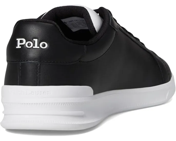 Кожаные кроссовки Polo Ralph Lauren Heritage Court II с круглым носком и резиновой подошвой