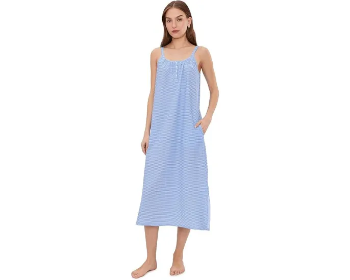 Халат Lauren Ralph Lauren из махровой ткани с поясом и карманами