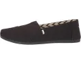 Классические альпаргаты TOMS с текстильным верхом и резиновой подошвой