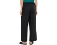 Широкие брюки Eileen Fisher из органического льна длиной до щиколотки