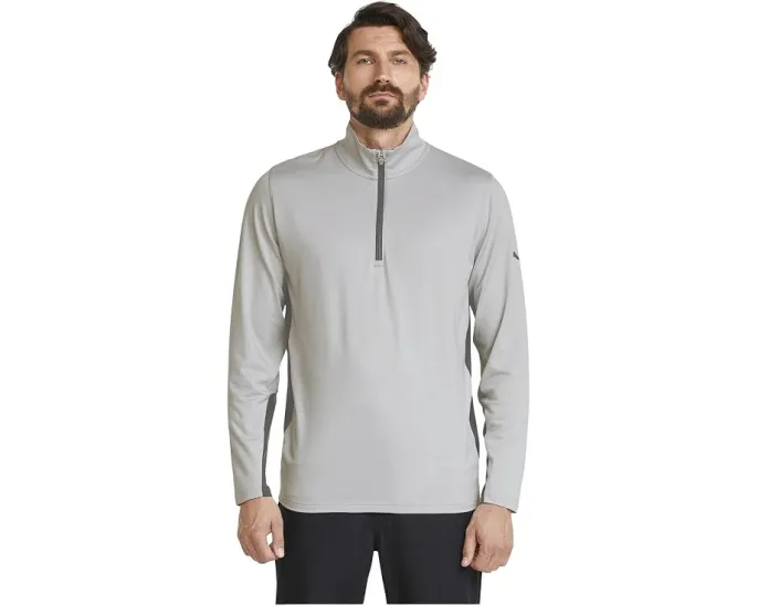 Свитшот Puma Golf Gamer 1/4 Zip с воротником и молнией