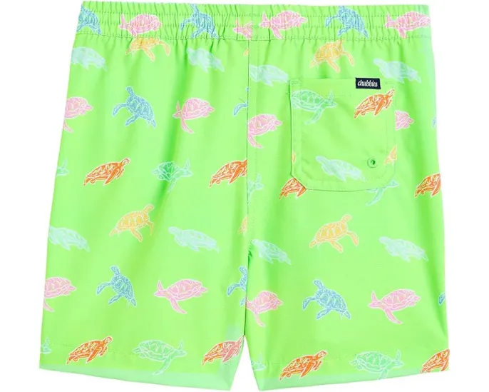 Плавки The Lil Turtally Awesome с принтом черепахи Chubbies Kids
