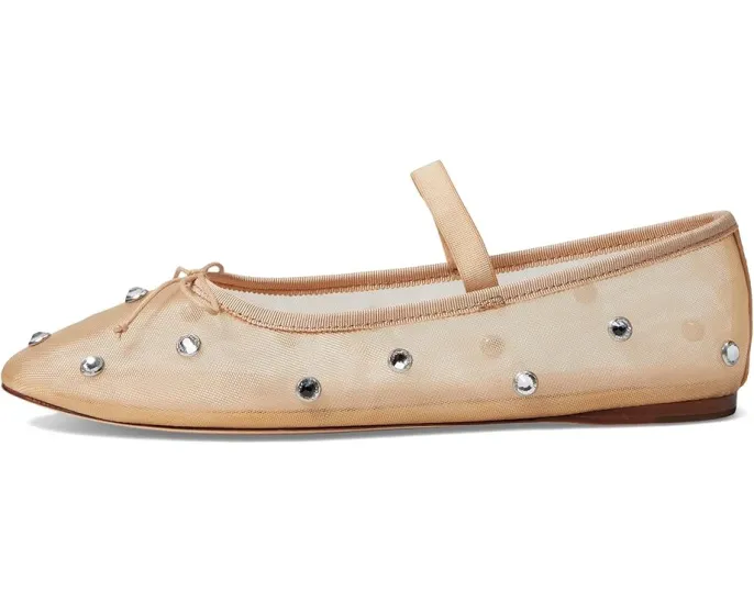 Балетки Loeffler Randall Leonie из плетеной кожи с бантом