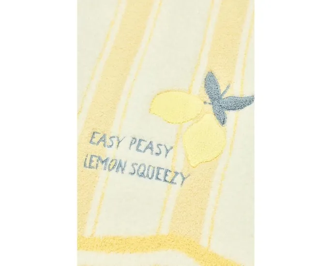 Детское одеяло Barefoot Dreams Kids CozyChic Lemon для коляски