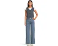 Джинсы Levi's® Premium Ribcage Wide Leg Braided с высокой талией и широкими штанинами