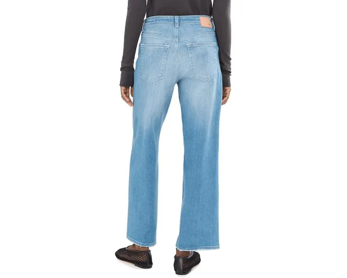 Джинсы Saige Mid-Rise Wide Leg Crop с широкими штанинами и средней посадкой в цвете Expedition