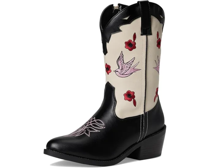 Steve Madden Kids Nectar веганские ботинки до икры с миндалевидным носком