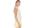 Топ Rue Polo Tank от Varley цвет Анис/Ксенон