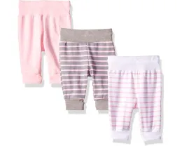 Hanes трикотажные джоггеры Baby Flexy 3 Pack с регулируемой посадкой
