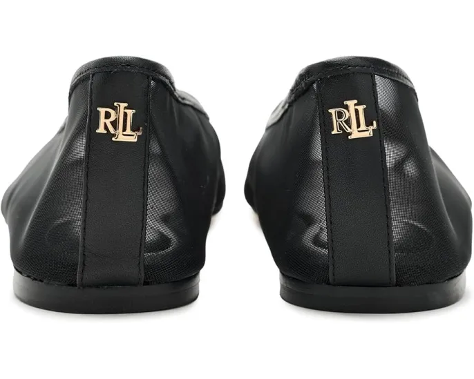 Балетки Lauren Ralph Lauren Jayna с сетчатым верхом и кожаной отделкой