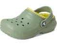 Классические сабо Crocs Kids с подкладкой для малышей