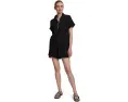 Свитшот Ritchie Short Sleeve от Varley с разрезным воротником и полузастежкой