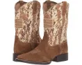 Детские ковбойские сапоги Ariat Kids Patriot Antique с камуфляжным принтом