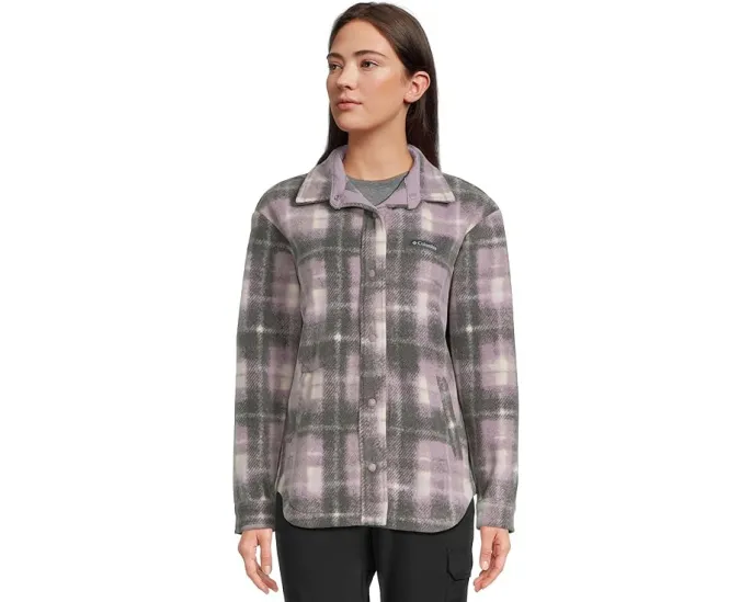 Куртка-рубашка Columbia Benton Springs Shirt Jacket II с застежкой на пуговицах и накладными карманами
