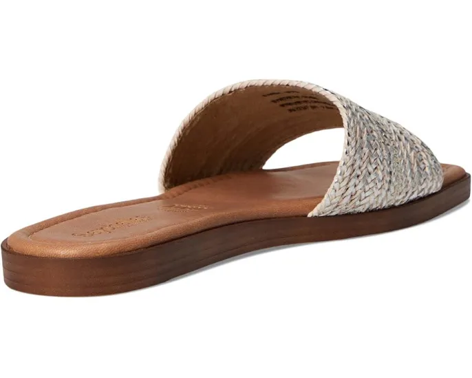 Металлизированные босоножки Palms Perfection от Seychelles с плетеной бретелью