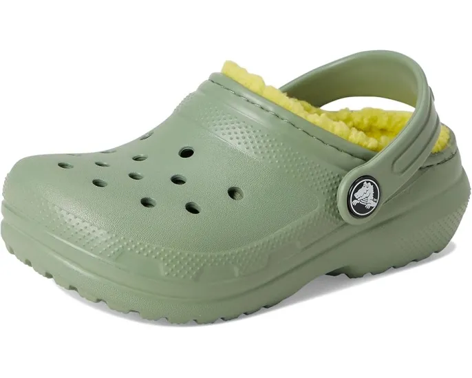 Классические сабо Crocs Kids с подкладкой для малышей