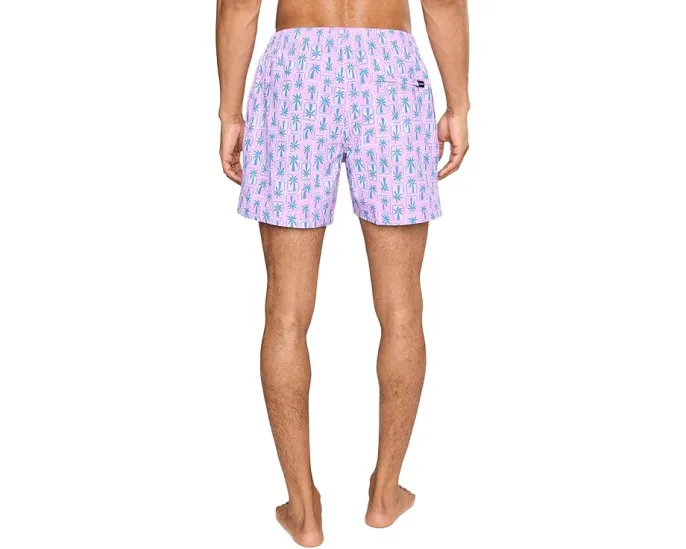 Плавки Chubbies The Miami Mosaic 14 см с быстросохнущей тканью и карманом на молнии