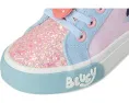 Кроссовки Ground Up Bluey высокие для малышей и детей с подсветкой и блестками
