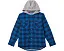 Толстовка Fleece Lined Flannel Shirt с капюшоном в клетку для детей от L.L.Bean