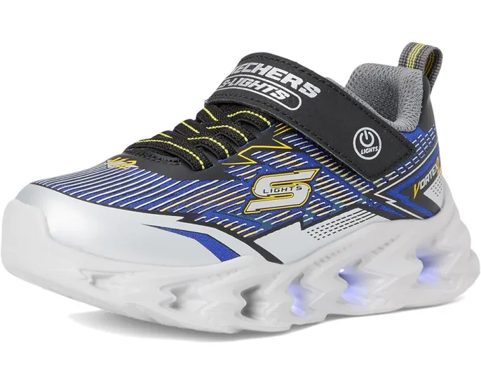 Детские кроссовки SKECHERS KIDS Vortex 2.0 Veltrox со светящейся подошвой