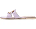Босоножки French Sole Radiant с цветочным орнаментом сиреневые