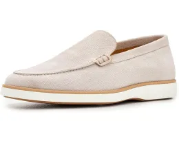 Мокасины Magnanni Lourenco из замши с кожаной стелькой и плоским каблуком