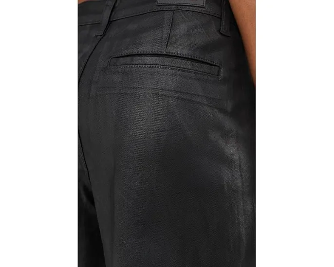 Брюки AG Dorine с средней посадкой и плиссированными штанинами