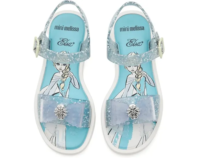 Сандалии Mar Sandals с принцессами Disney коллекция Mini Melissa для детей