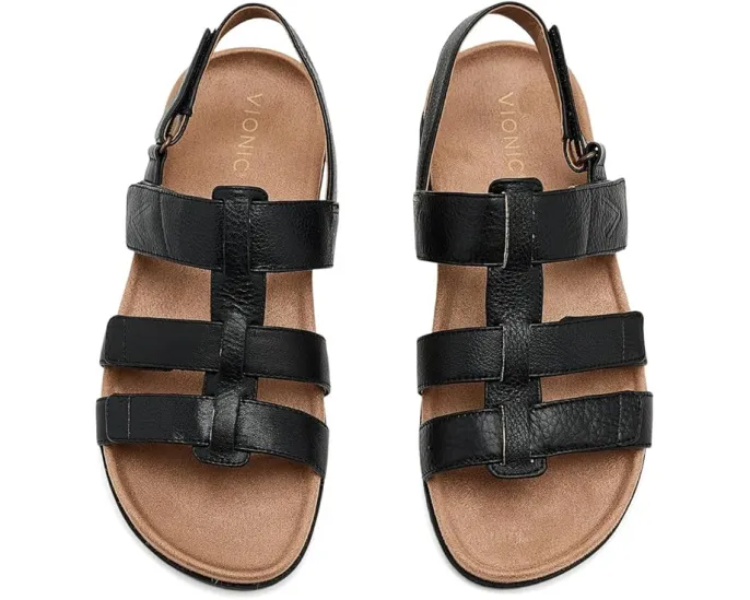 Сандалии VIONIC Eureka с платформой и технологией VIO MOTION для поддержки свода стопы