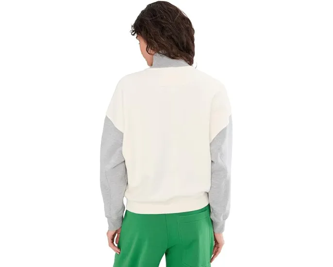 Свитшот Free People Color-Block Timeless из флиса с эффектом burnout