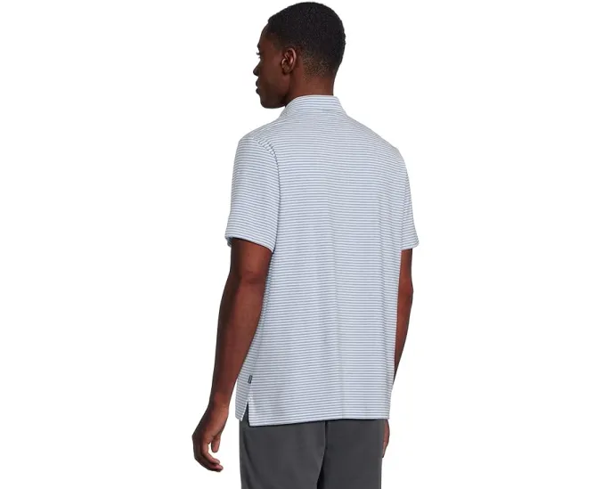 Поло Comfort Stretch Performance Pima от L.L.Bean с коротким рукавом в полоску