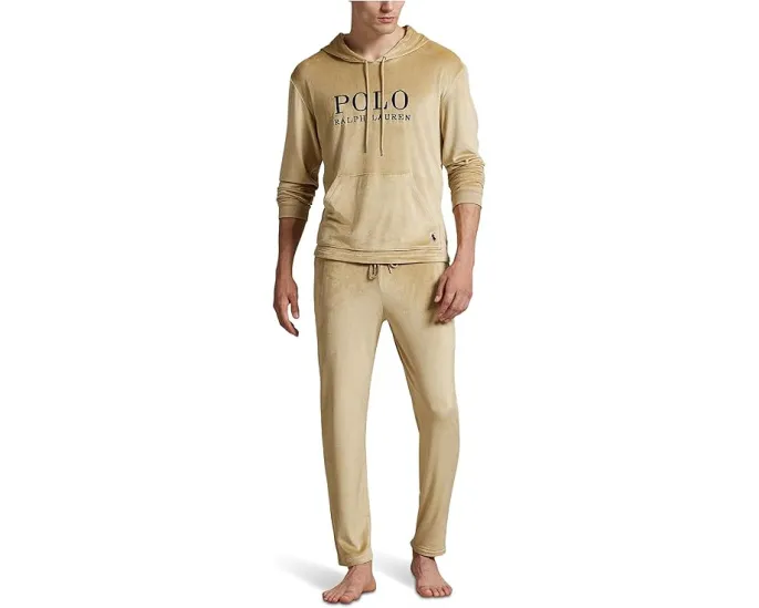 Толстовка Polo Ralph Lauren с капюшоном из плюшевого велюра