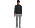 Толстовка TravisMathew Happier Hour 1/4 Zip с логотипом TM и контрастными полосками