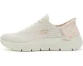 SKECHERS Performance Go Walk Flex Lily Rose с эластичными шнурками и сетчатым верхом