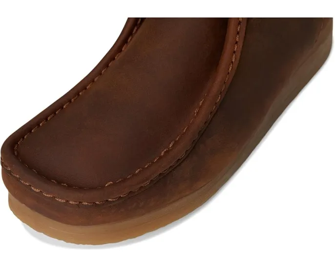 Ботинки Clarks Wallaston из замши с комфортной стелькой и подошвой крепового эффекта