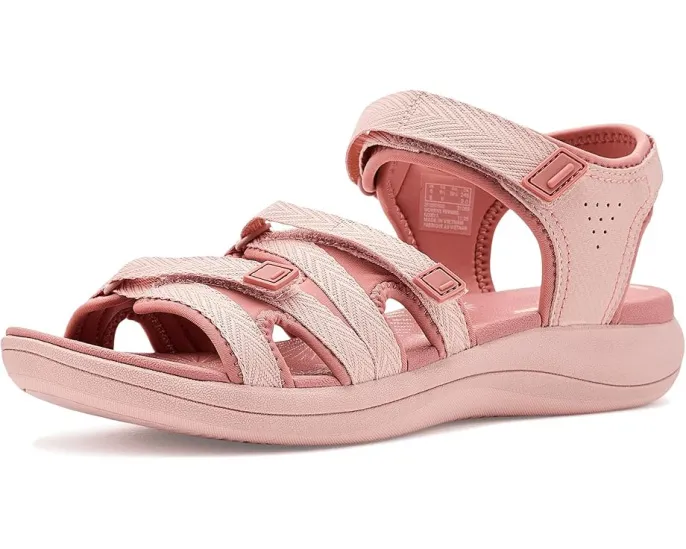 Сандалии Clarks Mira Madi с тремя ремешками и стелькой Cushion Soft