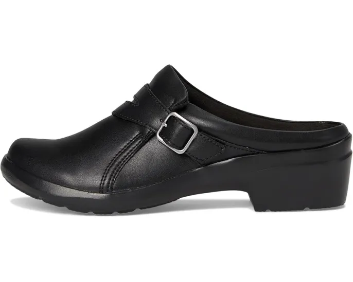 Слипоны Clarks Angie Braley из премиальной кожи с амортизирующей подошвой EVA