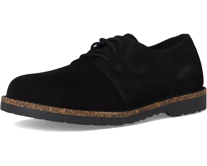 Кроссовки Uppsala Low Lace Up от Birkenstock из замши на натуральной резине