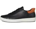 Кроссовки ECCO Soft 7 Easy Slip с кожаным верхом и эластичными шнурками