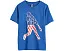 Футболка ChalkTalk SPORTS Kids с коротким рукавом для бейсбола с принтом Baseball Stars and Stripes Player