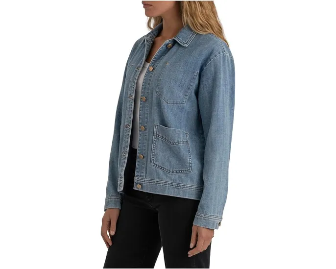 Джинсовый жакет Loretta с длинным рукавом от KUT from the Kloth