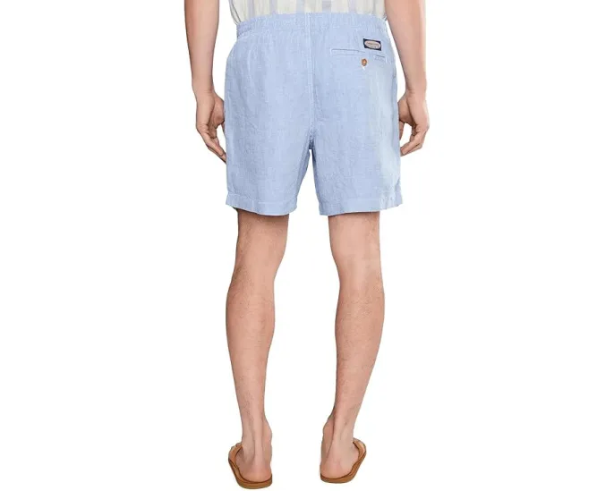 Льняные шорты Surfside Pull-On длиной 18 см Vineyard Vines