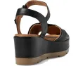 Сандалии Wakefield Spring Step с декоративным цветком из кожи и клиновидным каблуком