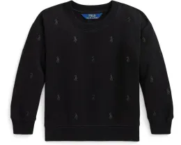 Толстовка Polo Ralph Lauren Kids с вышитым пони из флиса