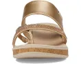 Сандалии Bora Bright Wedge с декором из стразов и пробковым клином от Bzees
