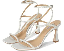 Босоножки Badgley Mischka Gianni на каблуке с жемчужными бусинами и квадратным носком