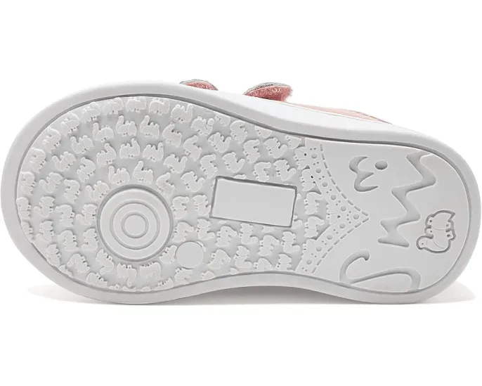 Детские туфли Caroline с фигурным краем и двойной липучкой