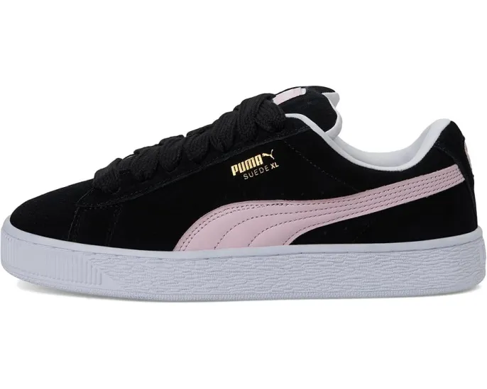 Кроссовки Puma Suede XL из замши и кожи с контрастной шнуровкой в уличном стиле